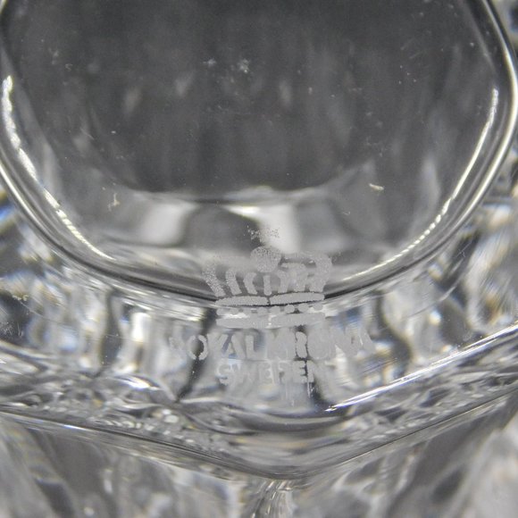 Royal Krona Crystal Vase | Swedish Modern | 6 inch high | MCM | EUC - Picture 4 of 7